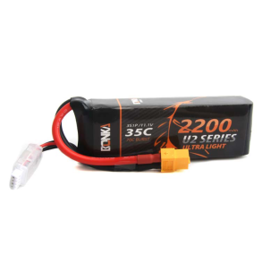 BONKA 2200mAh 35C 3S LiPo Battery for RC Helicopter